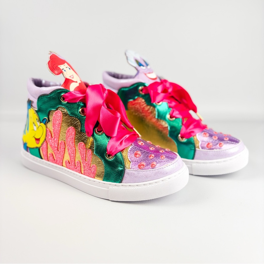 Irregular Choice “Wave Rider” 4515-06A Disney Little Mermaid Sneakers – Size 38